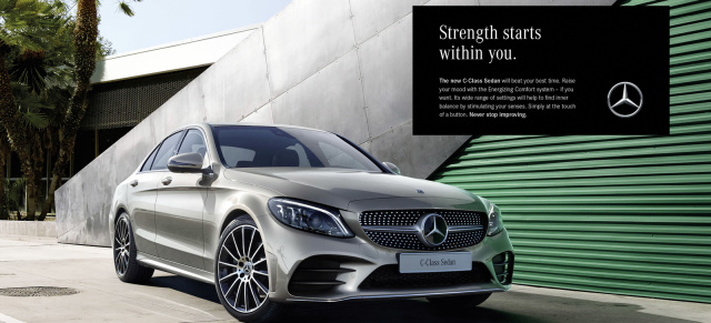 Mercedes-Benz C-Klasse: Start der internationalen Marketingkampagne für die neue C-Klasse