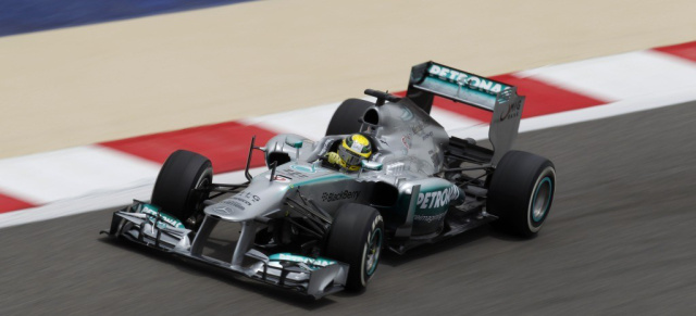 Formel 1  Bahrain: Beide Silberpfeile in den Punkten: Hamilton wird Fünfter; Rosberg landet auf Platz Neun 
