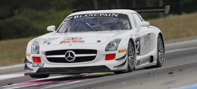 24 Stunden von Spa: Sechs Mercedes SLS AMG GT3 am Start: Fünf AMG Kundenteams gehen mit dem Renn-Flügeltürer beim Langstreckenklassiker in den belgischen Ardennen vom 27.- 28.07. an den Start - Die Legende der "Roten Sau" begann 1971 hier in Spa!