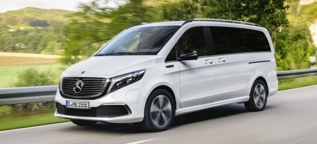 Mercedes-Benz EQV kann man auch mieten: Lokal emissionsfrei mit Komplettpaket für 899 €/Monat