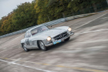 Eines von vier Exemplaren: 1955 Mercedes-Benz 300 SL 'Sportabteilung' Gullwing