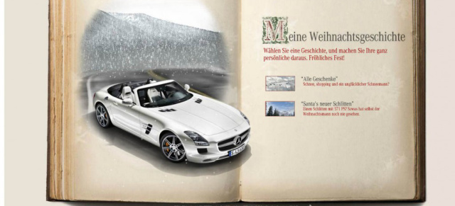 Eine ganz persönliche AMG Weihnachtsgeschichte  : Online-Special von Mercedes-AMG zum Weihnachtsfest