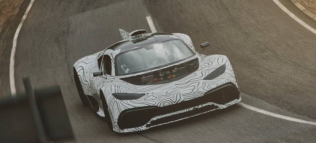 Mercedes-AMG Project ONE: Das AMG-Hyper-Serienmodell ist in der Erprobung