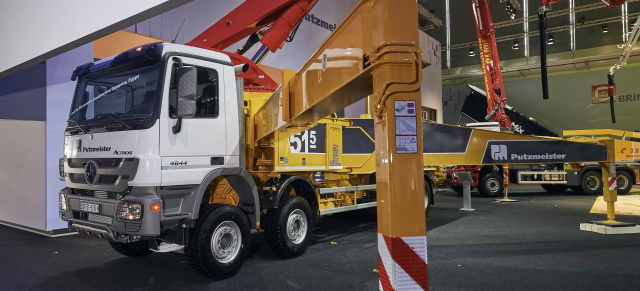 Daimler Nutzfahrzeuge auf der Bauma vom 8. – 14. April 2019 in München: bauma 2019 - Daimler ist auf der Bau-Weltleitmesse dabei