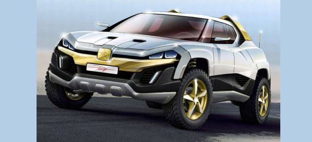 Dartz Nagel Dakar:  Monster SUV mit AMG Power: Bizarrer und exklusiver Geländewagen im Mad Max II Style