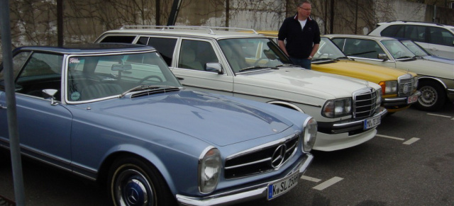 So war's: 4. Historisches Mercedes Treffen, Düsseldorf: ruchatz-motorsport und der Verein Freunde des W123 e.V. haben einen tollen Saisonauftakt gefeiert
