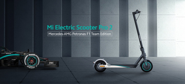 Xiaomi Mi Pro 2 Mercedes-AMG Petronas F1 E-Scooter: E-Scooter im AMG-Petronas-F1-Look