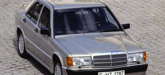 Mercedes-Benz Baureihen: der W201: W201: Mercedes Benz 190, oder auch der "Baby-Benz"