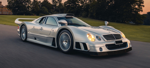 Mercedes-Benz CLK GTR im Doppelpack: Sterne unterm Hammer: CLK GTR Coupé und CLK GTR Roadster werden verkauft