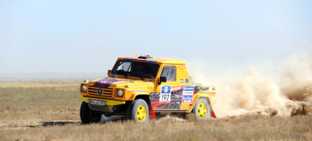 Silk Way Rallye 2011 - Unterwegs  in Russland: Jörg Sand und Oliver Koepp berichten  für Mercedes-Fans.de direkt aus dem Cockpit des G-Modells von der zweitstärksten Rallye nach der Paris-Dakar