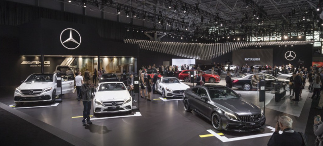 New York International Auto Show 2018: Big Apple mit Sternenglanz: Mercedes-Benz auf der NYIAS 2018 