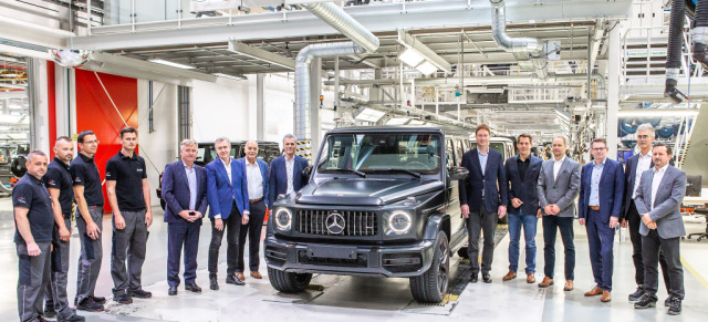 Mercedes-Benz G-Klasse: G-Day: Produktionsstart der neuen Mercedes-Benz G-Klasse in Graz 