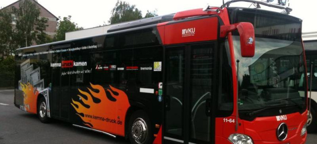 Pimp my Bus - Mercedes-Benz Linienbus getunt: Einsatz im normalen Linienverkehr
