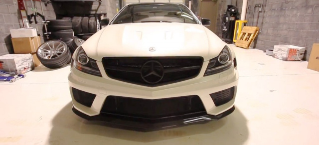 Video: Velos tunt Mercedes C63 AMG Black Series: Sehenswerte filmische Dokumentation einer Veredleung der dynamischen C-Klasse 