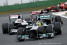 Formel 1 Korea: Mercedes holt in Konstrukteurs-WM auf : Mercedes AMG Petronas macht sechs Punkte auf Ferrari gut

