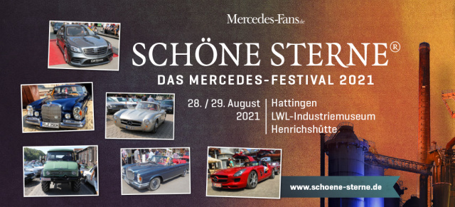 SCHÖNE STERNE® 2021 // General information for the SCHÖNE STERNE visit! !: This applies to the big Mercedes Festival on 28./29. August in terms of Covid-19