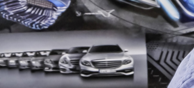 Mercedes E-Klasse W213 - neue Fotos: Enthüllt: Die Front der neuen Mercedes-E-Klasse