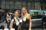 Die hübschesten Hostessen vom Genfer Autosalon