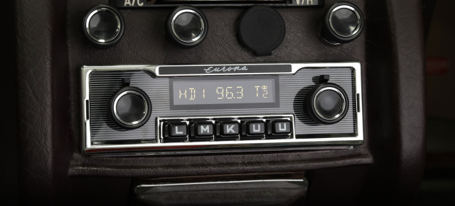 Mercedes-Benz Zubehör: RetroSound® Europa Radio für Mercedes-Benz