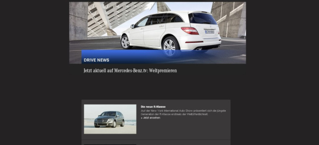 Diese Woche auf Mercedes-Benz.tv: NY Autoshow: 