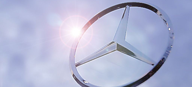 Stern steigt steil: Mercedes-Benz erzielt neuen Rekordabsatz im September : Rekordergebnis: Stuttgarter Autobauer mit bestem dritten Quartal aller Zeiten
