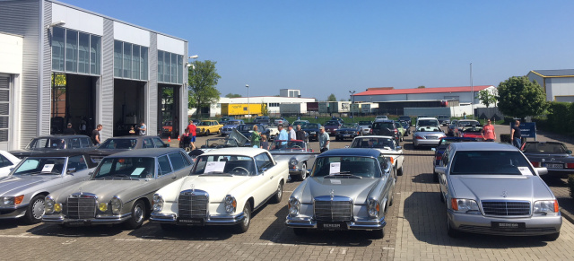 Saisoneröffnung bei BERESA Classic in Steinfurt: Schicke Fahrzeuge und Sonnenschein - Ja so darf ein Samstag sein! 