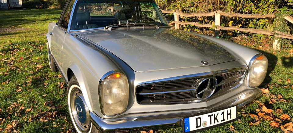 1968 Mercedes-Benz 280 SL Pagode (W113): Gestohlen: Silberne Pagode