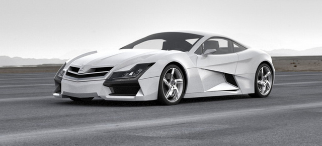 Mercedes von morgen? "Mercedes-Benz" Supercar SF1: Träumen erlaubt: Freier Grafiker erschafft Traum-Sportwagen mit Stern 
