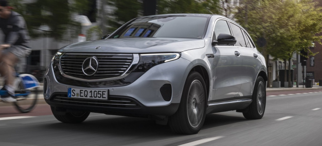 Fahrbericht: Mercedes EQC 400 4MATIC (N293): Erste Fahrt im neuen Stromer mit Stern! Überzeugt uns der Elektro-SUV?