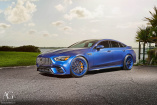 Radgeber: Mercedes-AMG GT 63S 4-Türer-Coupé: Individudell verfeinert: schönes Bicolor-Finish-Schuhwerk für  den viertürigen AMG-GT