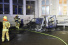 Akkus explodierten: Lieferfahrzeug der Post brennt lichterloh