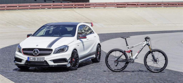 AMG auf zwei Rädern: Premiere für das Mercedes AMG Fahrrad :  Das Mountainbike der Extraklasse für 6.990 Euro ist in Zusammenarbeit mit ROTWILD entstanden 
