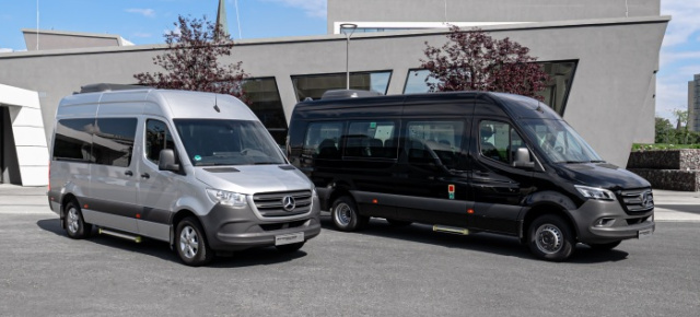 Mercedes-Benz Vans: Jetzt: Drei neue Mercedes-Benz Minibusse erstmals im Van-Vertrieb
