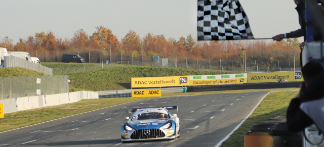 Mercedes-AMG Motorsport siegt beim ADAC GT Masters: Mit einem Sieg beim Saisonfinale trumpft HTP WINWARD nochmal auf