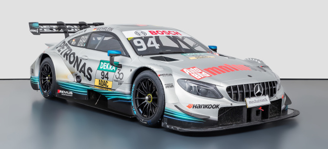 Noch keine Geschenkidee zu Weihnachten?: Originaler 2018er AMG DTM-Bolide (Ex-Wehrlein) zu verkaufen