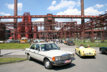 Oldtimertreff Zollverein 6. Juni, 2010: Über 500 Klassiker bei bestem Wetter an der alten Kokerei auf Zollverein! 