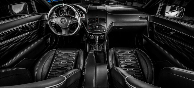Mercedes-Benz C63 AMG: Innere Werte: Umfeldverbesserung: Carlex Design verschönt das Interieur vom C63 AMG