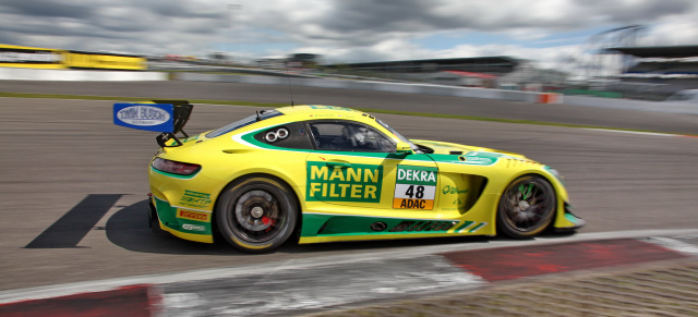 ADAC GT Masters auf dem Nürburgring - Sonntag: Rennsonntag ohne Fortune für die Mercedes-AMG GT3!