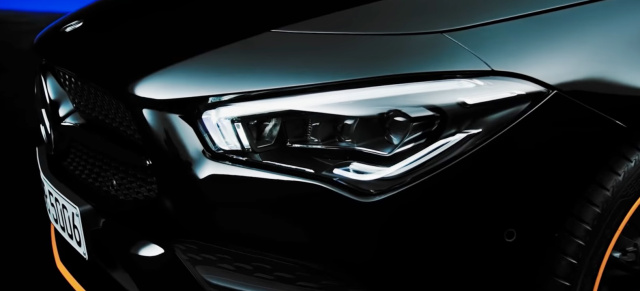 Mercedes-Benz CLA II Premiere 08.01.2019: Neues Teaser-Video zeigt mehr Details vom CLA C118
