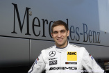 F1-Pilot Vitaly Petrov als Mercedes-AMG-Testfahrer: Erster russischer Formel 1-Fahrer Vitaly Petrov testet DTM Mercedes AMG C-Coupé in Portimao, Portugal