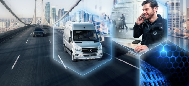 Mercedes-Benz Vans: Echtzeitdiagnose: Mercedes-Benz Van Uptime startet in Deutschland