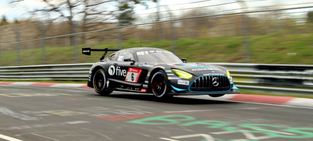 24h Qualifikationsrennen auf dem Nürburgring: Solide Leistung der AMG-Teams, aber keine Chance auf den Sieg