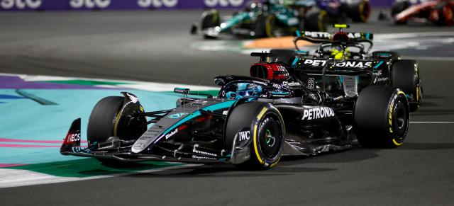 Formel 1 in Saudi-Arabien: Alarmierende Performance von Mercedes beim zweiten Saisonrennen