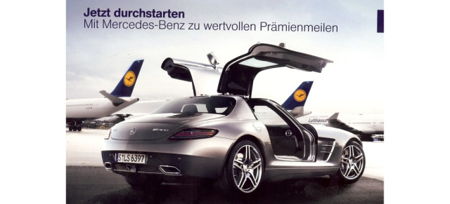 Mercedes-Benz kaufen und Meilen sammeln.: Zum Abheben: Miles & More Konto mit Traumwagenkauf füllen  