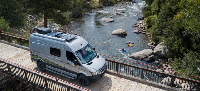 Fernweh: Reisemobile mit Stern: Komm ins Abenteuerland: Winnebago Revel auf Basis Mercedes Sprinter 4x4