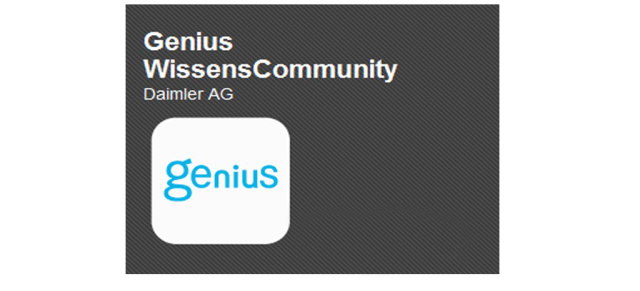 Daimler Genius App: Faszination Technik erleben: Die kostenlose Genius App ist ab sofort zum Download für Smartphones und Tablet-PCs im AppStore und im Play Store erhältlich