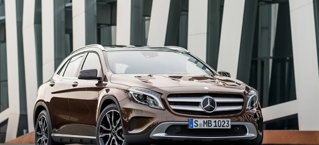 15. März: Mercedes GLA steht beim Händler: Das neue Kompakt-SUV mit Stern live beim Mercedes-Benz-Partner erleben