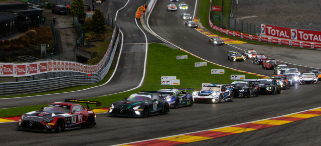 24h von Spa mit Mercedes-AMG: Patrick Assenheimer im AutoArenA-AMG, Maximilian Götz in der neuen "Roten Sau" - AMG feiert 50. Jubiläum in Spa