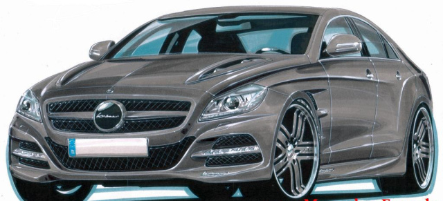 Mercedes CLS 2011: Lorinser zeigt Designvariante: Lorinser gewährt einen ersten Blick auf seine Designvariante und plaudert das design aus?