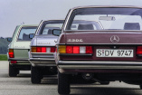 50 Jahre Mercedes-Benz Baureihe 123: Erst Alltagsheld und Rallyesieger, heute Klassiker